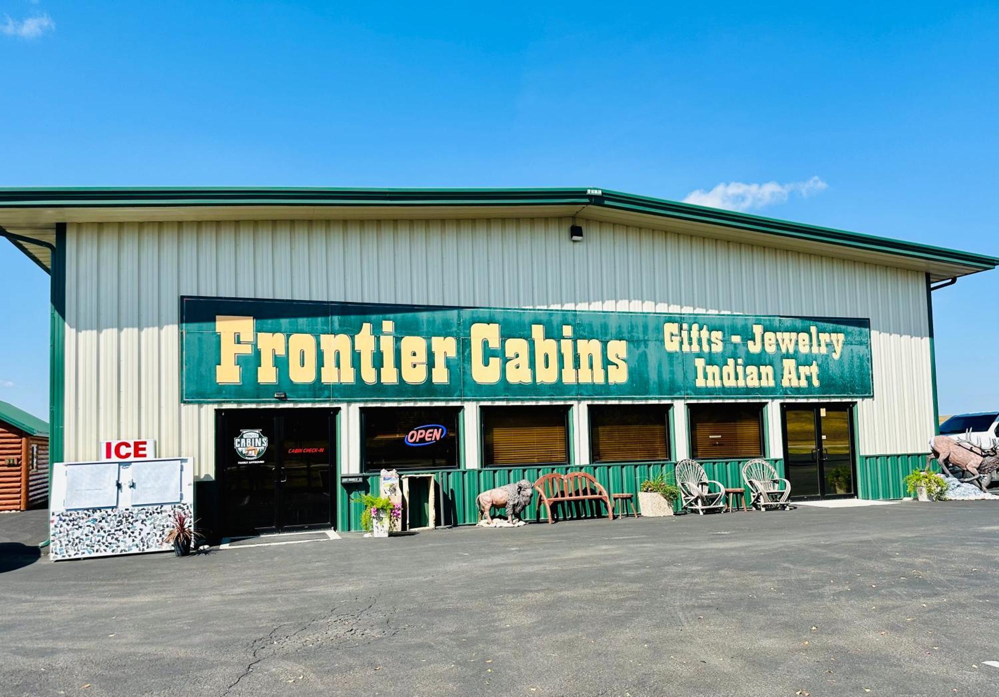 Badlands Frontier Cabins Wall Extérieur photo